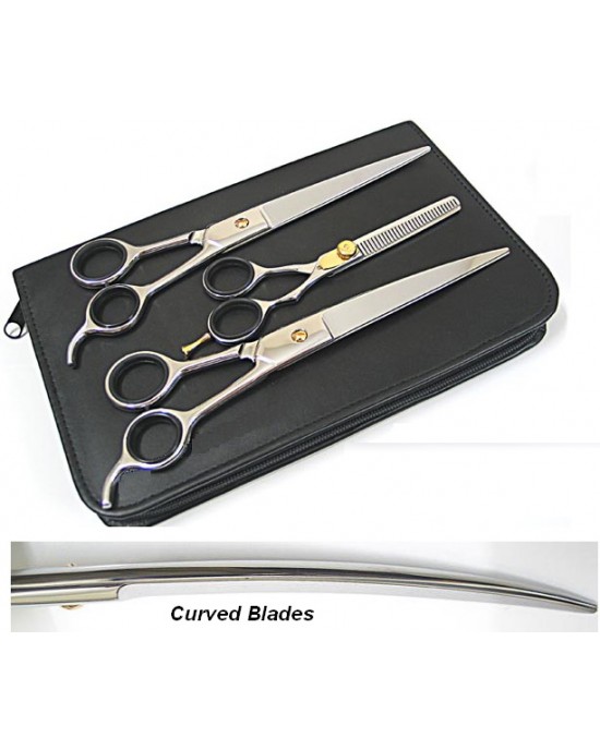 Pet Grooming Scissors Set 6", 8.5"