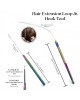 My Hair Tools Pro Extension Kit, Extensions Remover Pliers set, Micro Beads Pulling Hook & Microbead Loop Tool Stainless Steel
