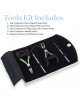 My Hair Tools Pro Extension Kit, Extensions Remover Pliers set, Micro Beads Pulling Hook & Microbead Loop Tool Stainless Steel