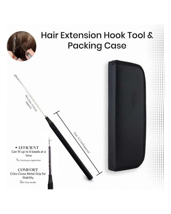 Microbead tool kit all in one in black gray