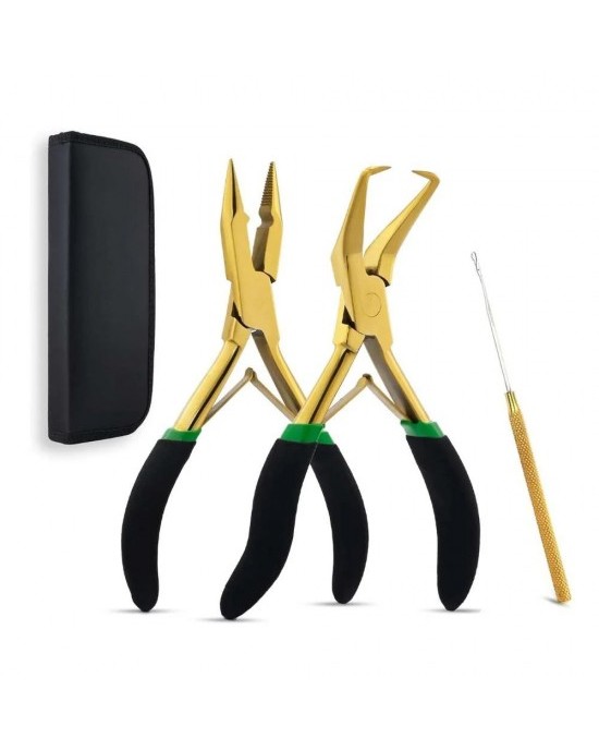 Microbead tool kit all in one in golden black