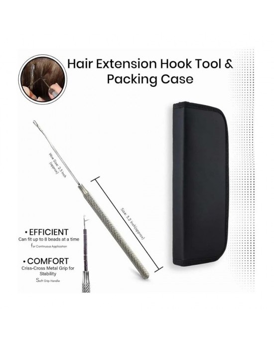 Microbead tool kit all in one in silver black