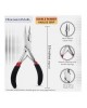 Silver Professional Hair Extension Tools Kit