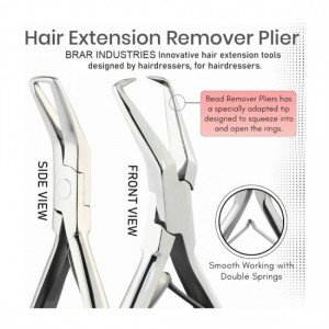 Silver Professional Hair Extension Tools Kit