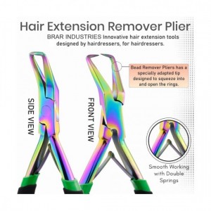 Rainbow Professional Hair Extension Tools Kit