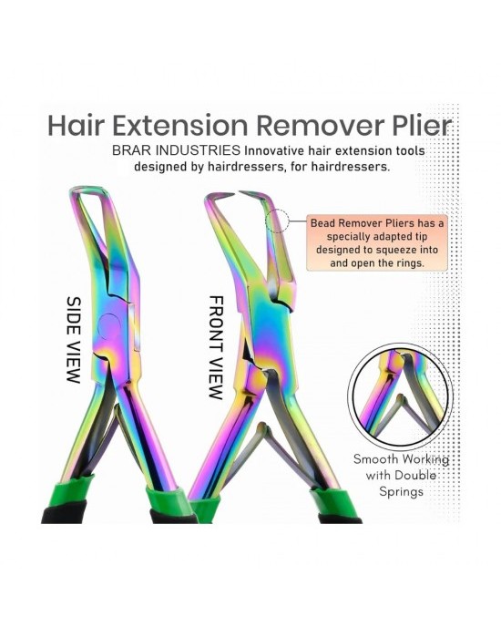 Rainbow Professional Hair Extension Tools Kit